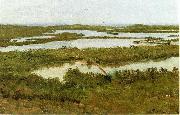 A River Estuary Albert Bierstadt